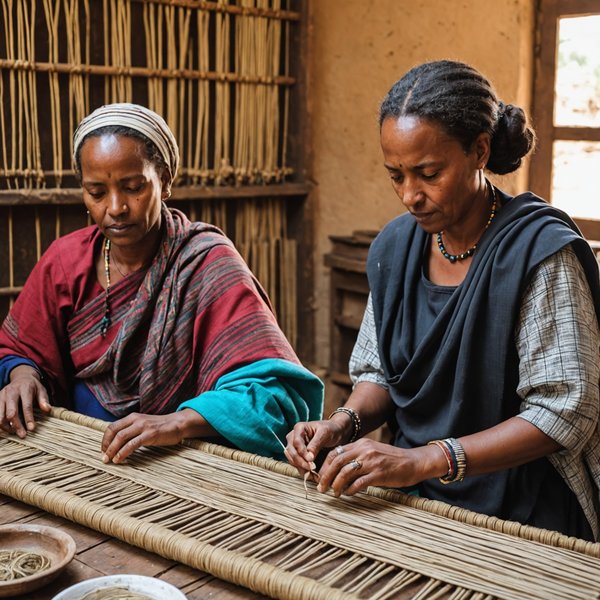 Où trouver des ateliers de tissage traditionnel en Éthiopie ?