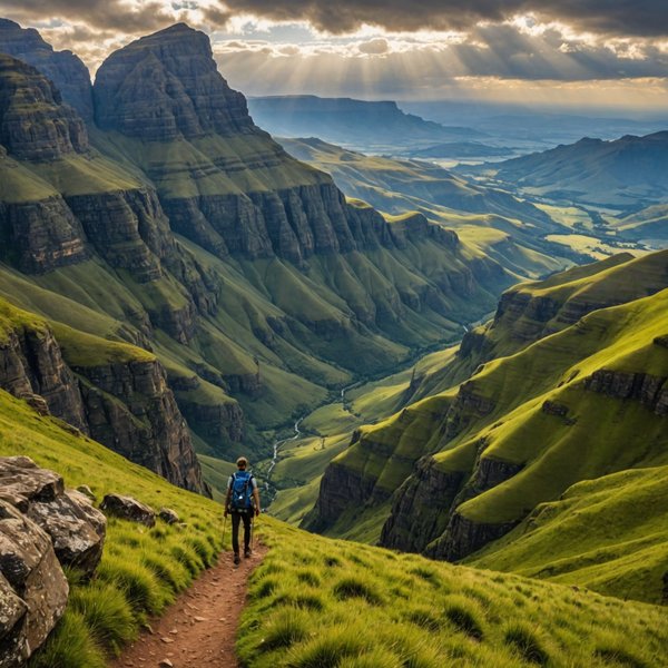 Quels sont les conseils pour une randonnée dans les montagnes de Drakensberg, Afrique du Sud?