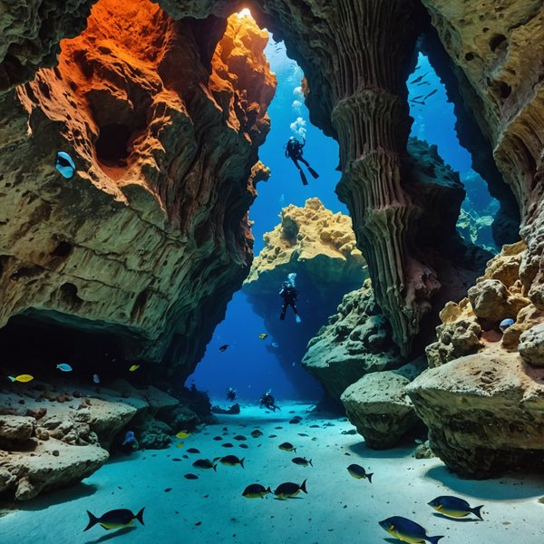 Comment planifier une expédition de plongée sous-marine dans les grottes sous-marines de la mer Rouge, Égypte : équipements et recommandations ?