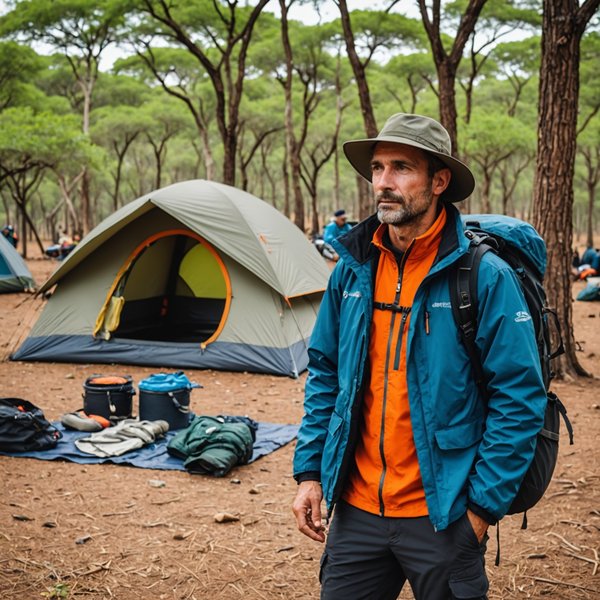 Comment choisir des vêtements adaptés pour un camping en région de savane en été?